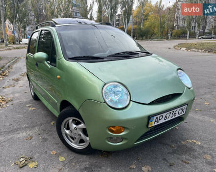 Чери Кью Кью 2008 в Запорожье на Automoto.ua Зеленый Чери Кью Кью, объемом двигателя 1.08 л и пробегом 117 тыс. км за 2000 $, фото 1 на Automoto.ua