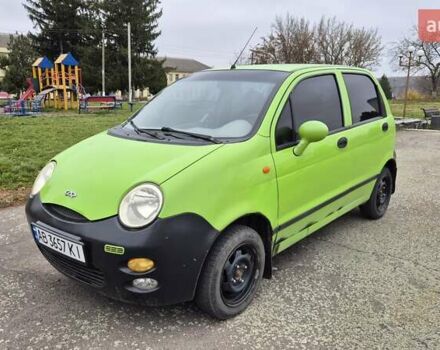 Зеленый Чери Кью Кью, объемом двигателя 1.08 л и пробегом 115 тыс. км за 2100 $, фото 1 на Automoto.ua