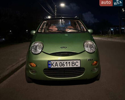 Зеленый Чери Кью Кью, объемом двигателя 1.08 л и пробегом 105 тыс. км за 2000 $, фото 1 на Automoto.ua