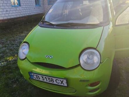 Зелений Чері Кью Кью, об'ємом двигуна 1.08 л та пробігом 110 тис. км за 1900 $, фото 1 на Automoto.ua