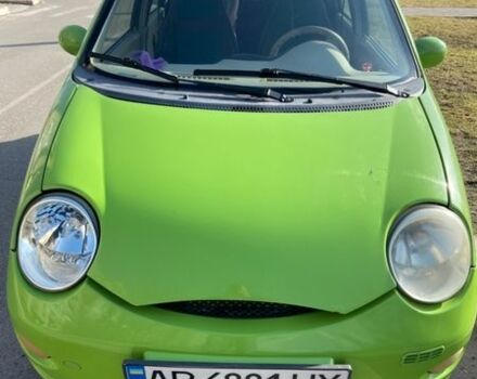 Зеленый Чери Кью Кью, объемом двигателя 1.08 л и пробегом 139 тыс. км за 2200 $, фото 1 на Automoto.ua