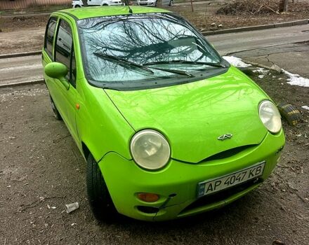 Зеленый Чери Кью Кью, объемом двигателя 1.1 л и пробегом 129 тыс. км за 1300 $, фото 1 на Automoto.ua