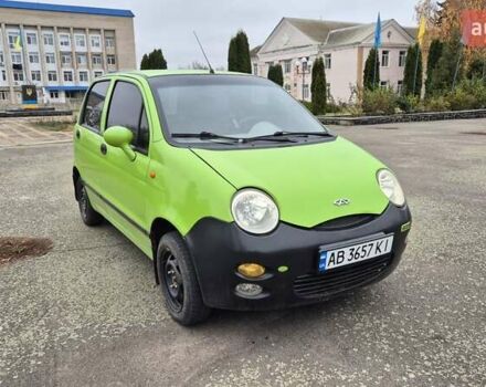 Зеленый Чери Кью Кью, объемом двигателя 1.08 л и пробегом 115 тыс. км за 2100 $, фото 1 на Automoto.ua