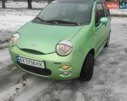 Зеленый Чери Кью Кью, объемом двигателя 1.08 л и пробегом 120 тыс. км за 2400 $, фото 1 на Automoto.ua