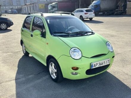 Зеленый Чери Кью Кью, объемом двигателя 1.1 л и пробегом 96 тыс. км за 2200 $, фото 1 на Automoto.ua