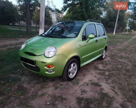 Зелений Чері Кью Кью, об'ємом двигуна 1.1 л та пробігом 75 тис. км за 2900 $, фото 1 на Automoto.ua