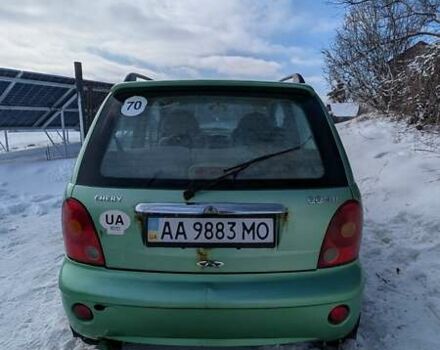 Зелений Чері Кью Кью, об'ємом двигуна 1.1 л та пробігом 97 тис. км за 2500 $, фото 1 на Automoto.ua