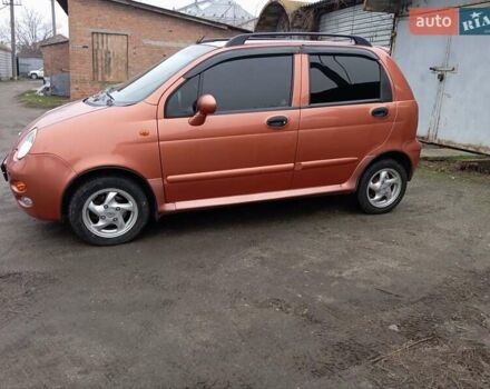 Помаранчевий Чері Кью Кью, об'ємом двигуна 1.08 л та пробігом 105 тис. км за 2500 $, фото 1 на Automoto.ua