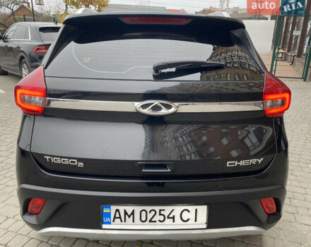 Черный Чери Tiggo 2, объемом двигателя 1.5 л и пробегом 116 тыс. км за 8200 $, фото 4 на Automoto.ua