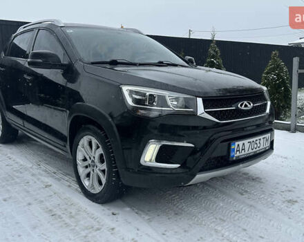 Черный Чери Tiggo 2, объемом двигателя 1.5 л и пробегом 69 тыс. км за 8900 $, фото 1 на Automoto.ua