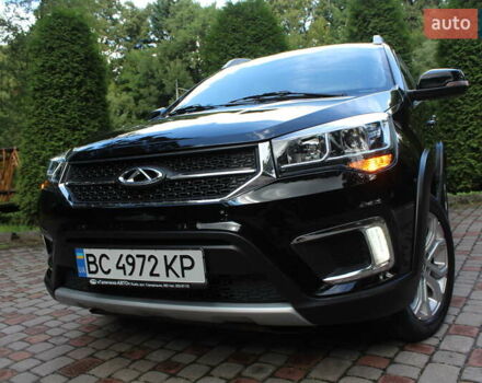 Черный Чери Tiggo 2, объемом двигателя 1.5 л и пробегом 19 тыс. км за 9390 $, фото 1 на Automoto.ua