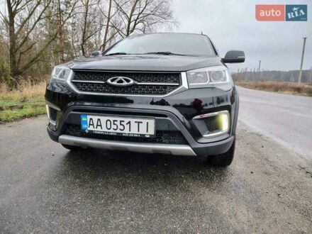 Черный Чери Tiggo 2, объемом двигателя 1.5 л и пробегом 76 тыс. км за 8900 $, фото 1 на Automoto.ua