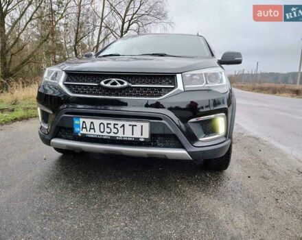 Черный Чери Tiggo 2, объемом двигателя 1.5 л и пробегом 76 тыс. км за 8900 $, фото 1 на Automoto.ua