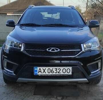 Черный Чери Tiggo 2, объемом двигателя 1.5 л и пробегом 111 тыс. км за 8300 $, фото 1 на Automoto.ua