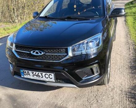 Черный Чери Tiggo 2, объемом двигателя 1.5 л и пробегом 46 тыс. км за 8500 $, фото 1 на Automoto.ua