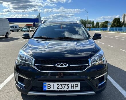 Черный Чери Tiggo 2, объемом двигателя 1.5 л и пробегом 44 тыс. км за 9600 $, фото 1 на Automoto.ua