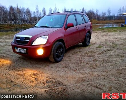 Красный Чери Tiggo 2, объемом двигателя 2 л и пробегом 247 тыс. км за 3500 $, фото 1 на Automoto.ua