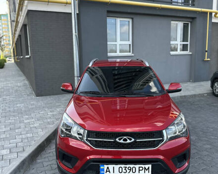 Красный Чери Tiggo 2, объемом двигателя 1.5 л и пробегом 14 тыс. км за 10500 $, фото 1 на Automoto.ua
