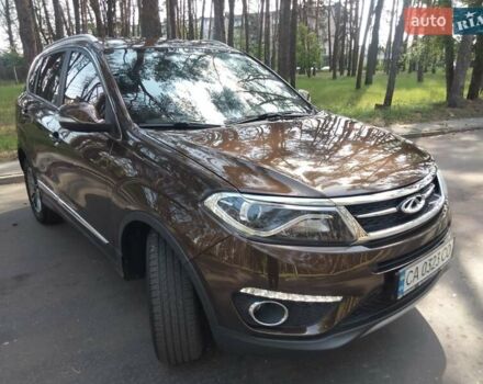 Коричневый Чери Tiggo 5, объемом двигателя 2 л и пробегом 30 тыс. км за 9900 $, фото 3 на Automoto.ua