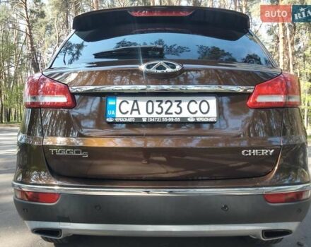 Коричневый Чери Tiggo 5, объемом двигателя 2 л и пробегом 30 тыс. км за 9900 $, фото 10 на Automoto.ua