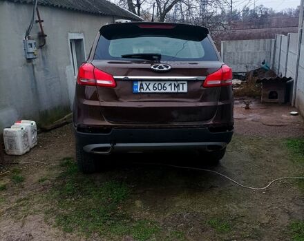 Коричневий Чері Tiggo 5, об'ємом двигуна 2 л та пробігом 105 тис. км за 5000 $, фото 3 на Automoto.ua