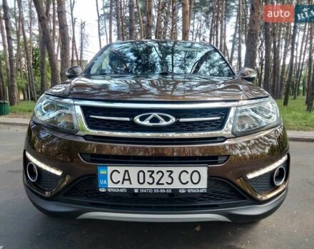 Коричневый Чери Tiggo 5, объемом двигателя 2 л и пробегом 30 тыс. км за 9900 $, фото 2 на Automoto.ua