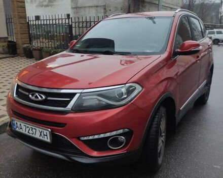 Красный Чери Tiggo 5, объемом двигателя 1.97 л и пробегом 72 тыс. км за 9699 $, фото 3 на Automoto.ua