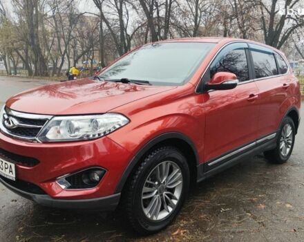 Красный Чери Tiggo 5, объемом двигателя 2 л и пробегом 56 тыс. км за 9800 $, фото 1 на Automoto.ua