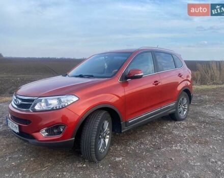 Красный Чери Tiggo 5, объемом двигателя 2 л и пробегом 131 тыс. км за 10300 $, фото 1 на Automoto.ua