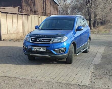 Синий Чери Tiggo 5, объемом двигателя 2 л и пробегом 102 тыс. км за 8500 $, фото 1 на Automoto.ua