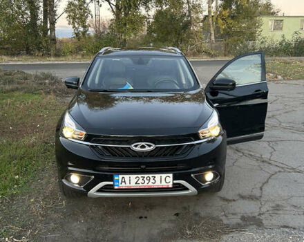 Черный Чери Tiggo 7, объемом двигателя 1.5 л и пробегом 81 тыс. км за 11500 $, фото 1 на Automoto.ua