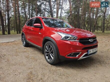 Червоний Чері Tiggo 7, об'ємом двигуна 1.5 л та пробігом 77 тис. км за 12500 $, фото 1 на Automoto.ua