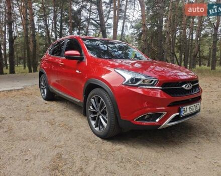 Червоний Чері Tiggo 7, об'ємом двигуна 1.5 л та пробігом 77 тис. км за 12500 $, фото 1 на Automoto.ua