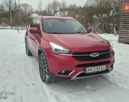 Червоний Чері Tiggo 7, об'ємом двигуна 1.5 л та пробігом 59 тис. км за 13100 $, фото 1 на Automoto.ua