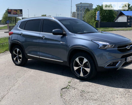 Сірий Чері Tiggo 7, об'ємом двигуна 1.5 л та пробігом 67 тис. км за 12800 $, фото 1 на Automoto.ua