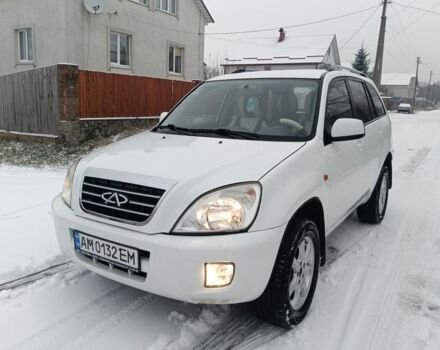 Білий Чері Тігго, об'ємом двигуна 1.8 л та пробігом 116 тис. км за 4200 $, фото 1 на Automoto.ua