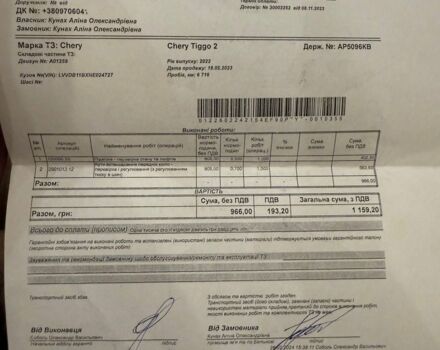 Білий Чері Тігго, об'ємом двигуна 1.5 л та пробігом 22 тис. км за 8600 $, фото 20 на Automoto.ua