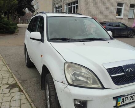 Белый Чери Тигго, объемом двигателя 2 л и пробегом 165 тыс. км за 3700 $, фото 1 на Automoto.ua