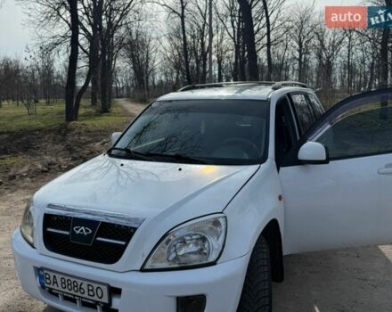 Белый Чери Тигго, объемом двигателя 2 л и пробегом 189 тыс. км за 3400 $, фото 1 на Automoto.ua