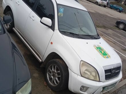 Білий Чері Тігго, об'ємом двигуна 2.4 л та пробігом 170 тис. км за 2000 $, фото 1 на Automoto.ua