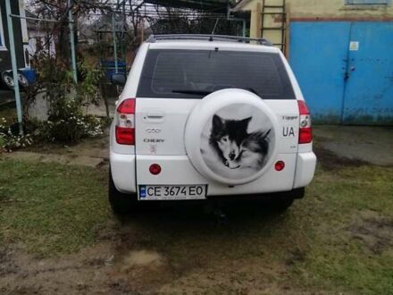 Белый Чери Тигго, объемом двигателя 2 л и пробегом 160 тыс. км за 4000 $, фото 1 на Automoto.ua