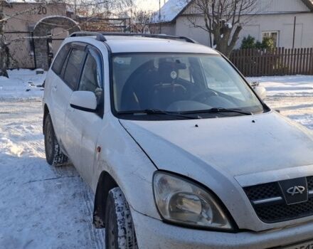 Белый Чери Тигго, объемом двигателя 2.4 л и пробегом 95 тыс. км за 5503 $, фото 1 на Automoto.ua