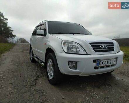 Белый Чери Тигго, объемом двигателя 1.6 л и пробегом 168 тыс. км за 4500 $, фото 1 на Automoto.ua