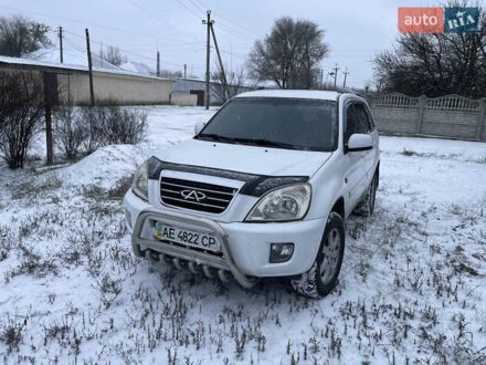 Белый Чери Тигго, объемом двигателя 1.6 л и пробегом 182 тыс. км за 6200 $, фото 1 на Automoto.ua