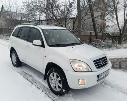 Білий Чері Тігго, об'ємом двигуна 1.8 л та пробігом 116 тис. км за 4200 $, фото 1 на Automoto.ua