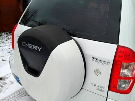 Белый Чери Тигго, объемом двигателя 1.8 л и пробегом 40 тыс. км за 5600 $, фото 1 на Automoto.ua