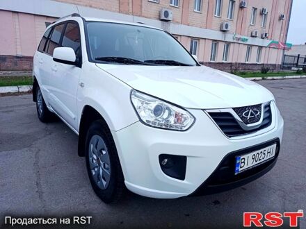 Белый Чери Тигго, объемом двигателя 1.8 л и пробегом 40 тыс. км за 6750 $, фото 1 на Automoto.ua