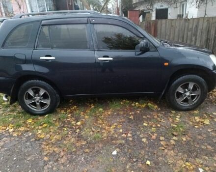 Черный Чери Тигго, объемом двигателя 2 л и пробегом 259 тыс. км за 4200 $, фото 1 на Automoto.ua