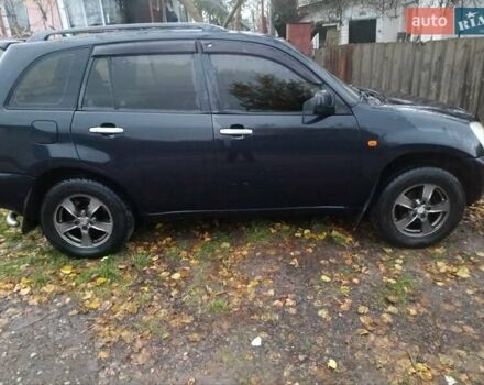 Черный Чери Тигго, объемом двигателя 2 л и пробегом 259 тыс. км за 4200 $, фото 5 на Automoto.ua