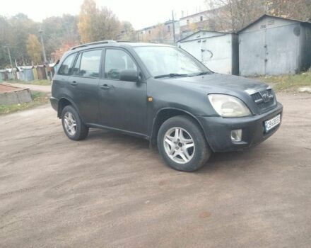 Чорний Чері Тігго, об'ємом двигуна 2 л та пробігом 200 тис. км за 1550 $, фото 4 на Automoto.ua